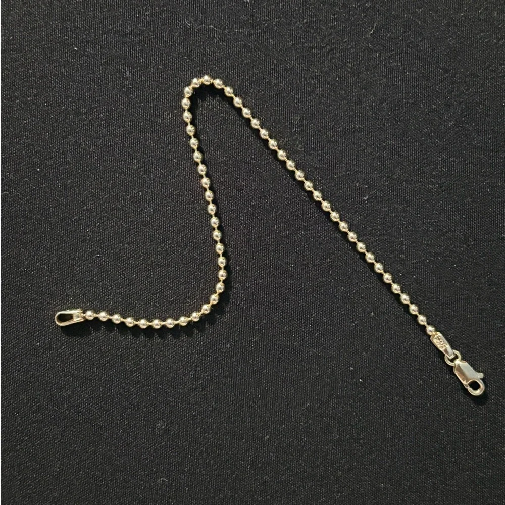 ferkos fine jewelry bead chain bracelet - Picture 2 of 2